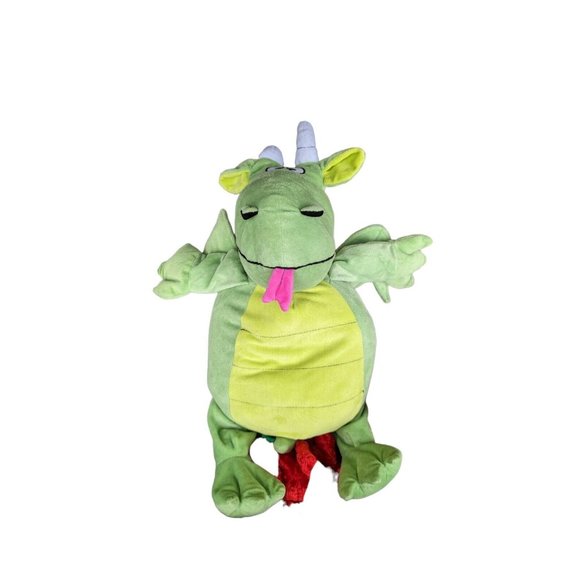 Happy Nappers Dragon Castle Reversible Stuffed Animal Plush Play Pillow 15" - Picture 1 of 6